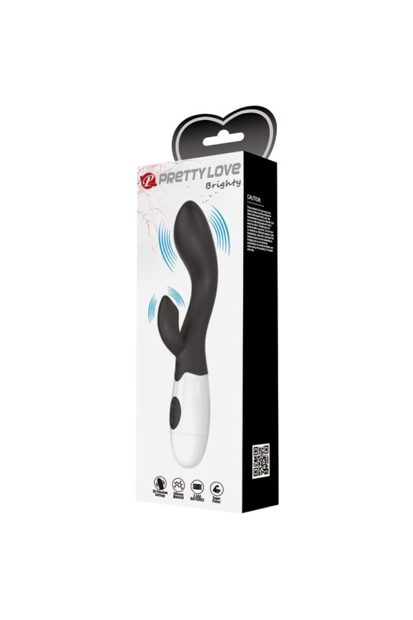 Brighty G-Spot Vibrator Schwarz von Pretty Love Flirtation kaufen | Fesselliebe