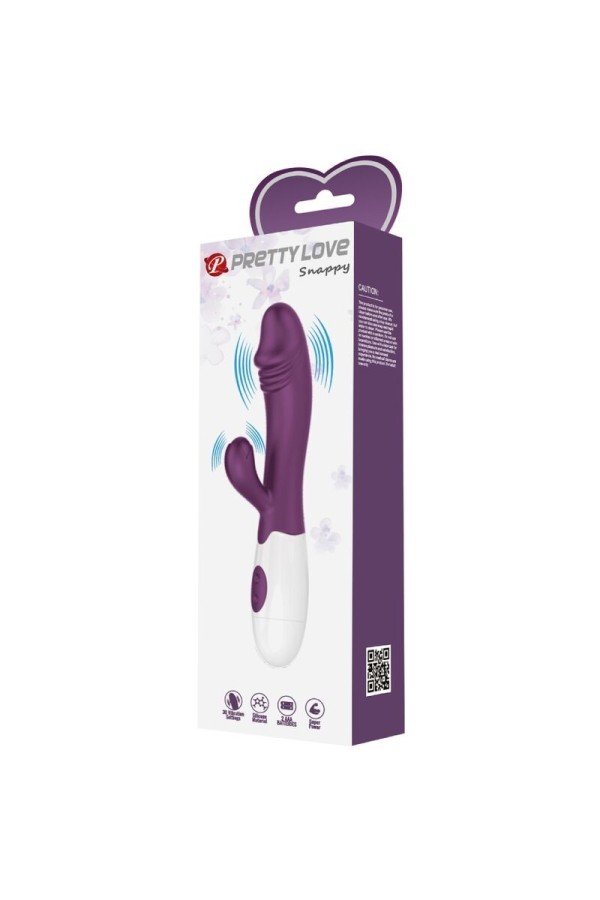 Snappy G-Spot Vibrator Lila von Pretty Love Flirtation kaufen | Fesselliebe