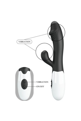 Snappy G-Spot Vibrator Schwarz von Pretty Love Flirtation kaufen | Fesselliebe