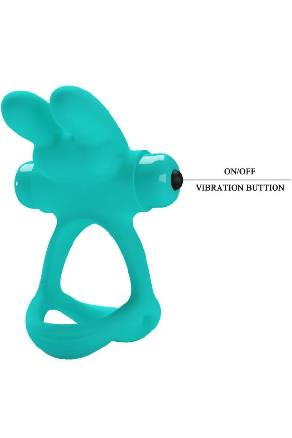 Dante Green Rabbit Vibratorring von Pretty Love Male kaufen - Fesselliebe