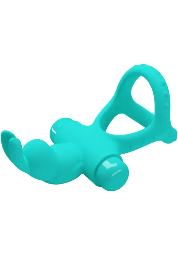 Figgy Green Rabbit Vibratorring von Pretty Love Male kaufen - Fesselliebe