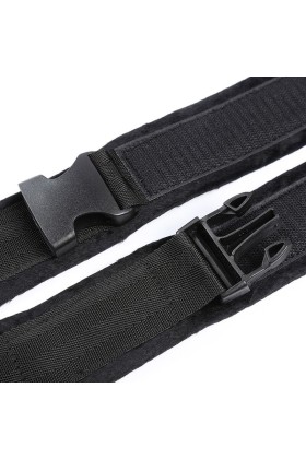Handgelenkfesseln aus Nylon mit Haken- und Schleifenverschluss von Ohmama Fetish kaufen | Fesselliebe