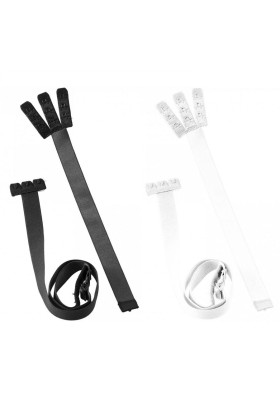 BH Adapter mit Offenem Rücken Schwarz & Weiss von Bye Bra - Accessories kaufen | Fesselliebe