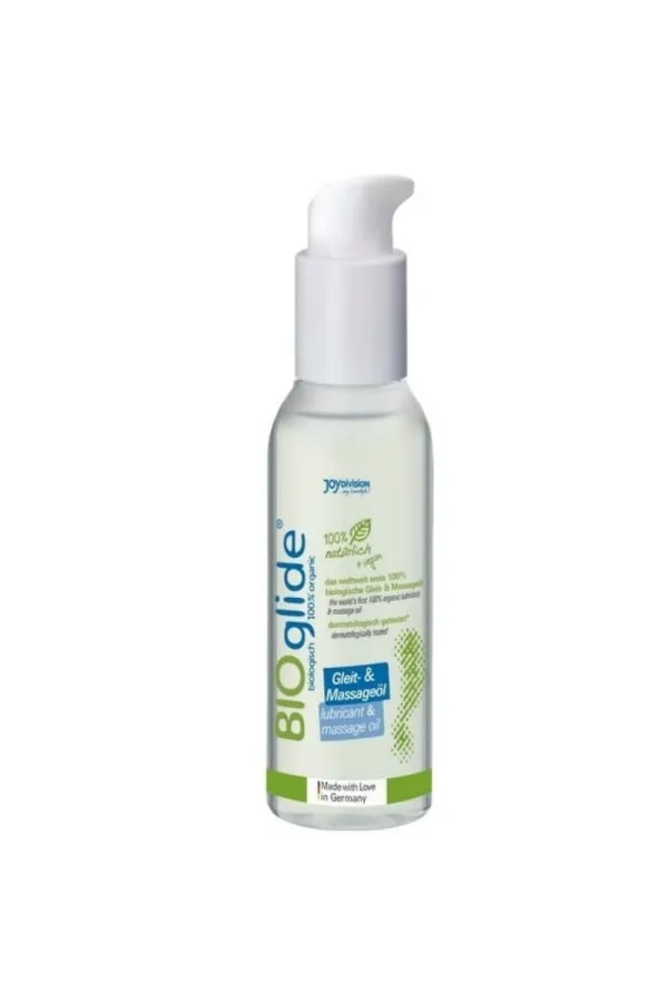 Bioglide Bio-Gleitmittel und Massageöl 125 ml von Joydivision Bioglide kaufen - Fesselliebe