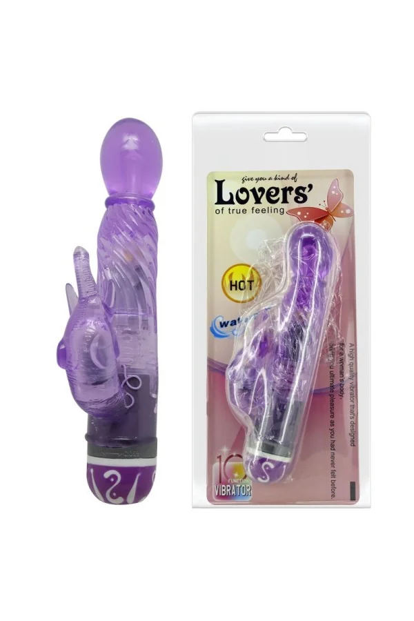 Vibrator Multiple Geschwindigkeit mit Klitoris Stimulator Lila von Baile Vibrators kaufen - Fesselliebe