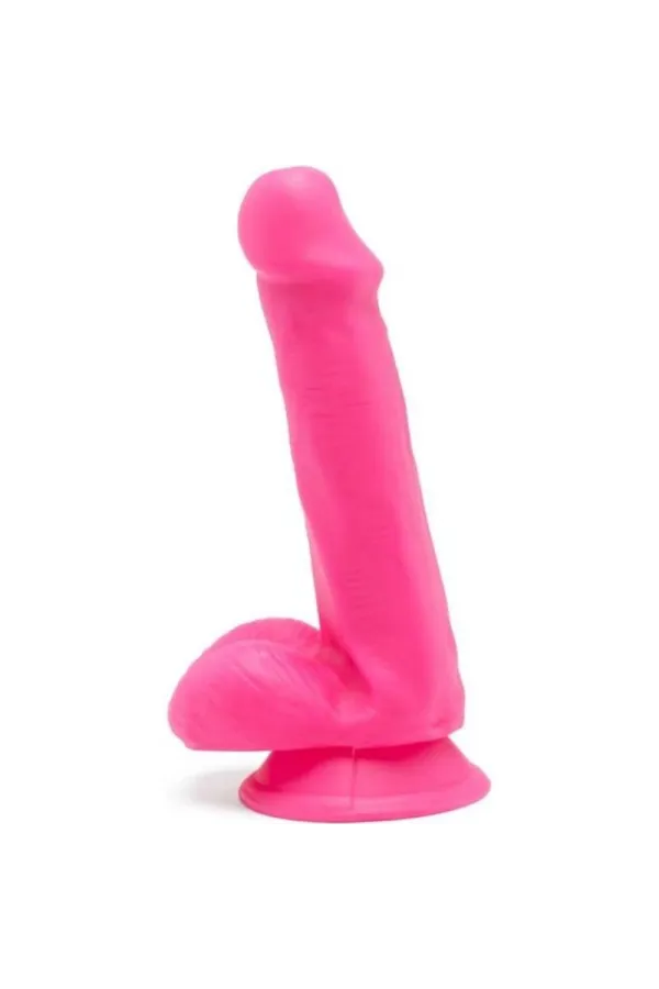 Happy Dicks Dildo 12 cm mit Hoden rosa von Get Real kaufen - Fesselliebe