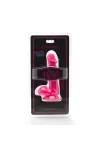 Happy Dicks Dildo 12 cm mit Hoden rosa von Get Real kaufen - Fesselliebe