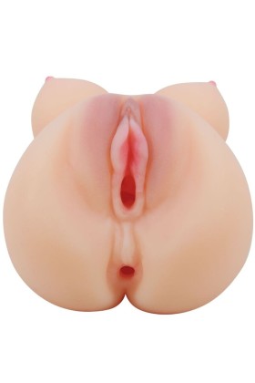Realistischer Vagina- und Anus-Vibrator Hannah von Crazy Bull kaufen | Fesselliebe