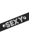 Handgefertigtes Halsband Vegan Kunstleder - Sexy von Coquette Accessories kaufen - Fesselliebe