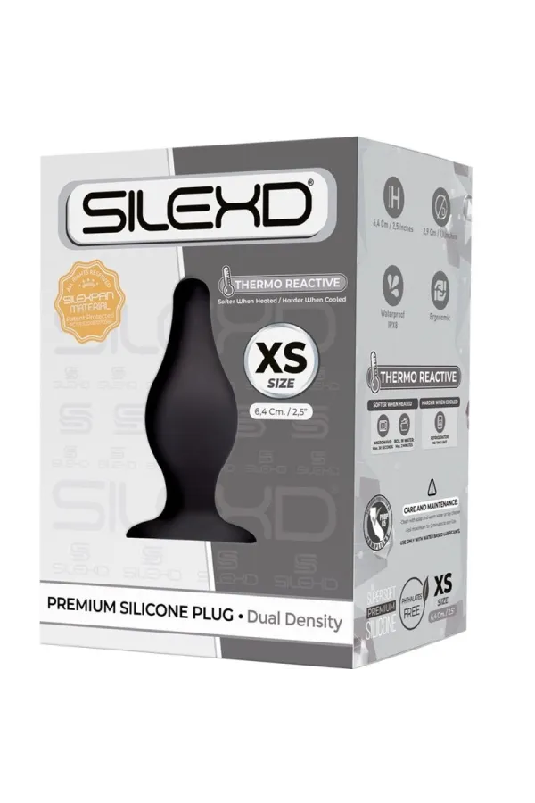 Modell 2 Analplug Premium Silexpan Silikon Premium Thermoreaktive Grösse Xs von Silexd kaufen - Fesselliebe