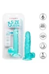 Calex Size Queen Dildo - blau 15.3 cm von California Exotics kaufen - Fesselliebe