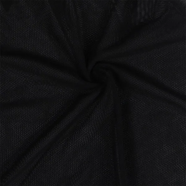 Babydoll-Tüllstoff mit Spitze und Blumendetail Schwarz S/M von Subblime Babydolls & Peignoirs kaufen | Fesselliebe