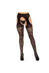 Strumpfstrümpfe aus Spitze Schwarz von Leg Avenue Hosiery