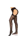 Strumpfstrümpfe aus Spitze Schwarz von Leg Avenue Hosiery