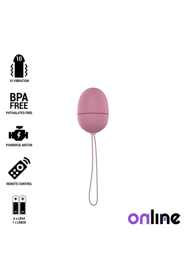 Fernsteuerbares Vibrierendes Egg S - Pink von Online kaufen - Fesselliebe