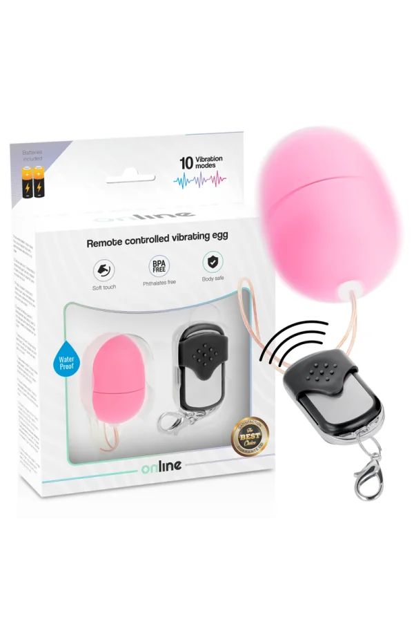 Fernsteuerbares Vibrierendes Egg S - Pink von Online kaufen - Fesselliebe