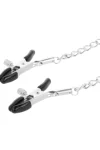 Halsband mit Nipple Clamps Schwarz von Darkness Bondage kaufen - Fesselliebe