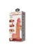 PRETTY LOVE - REALISTISCHER DILDO DER SLIDING SKIN-SERIE MIT SLIDING SKIN-SAUGNAPF BRAUN 23,4 CM