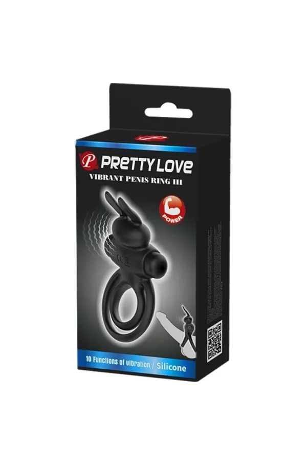 Vibrator Iii Kaninchenring für Schwarzen Penis von Pretty Love Male kaufen - Fesselliebe