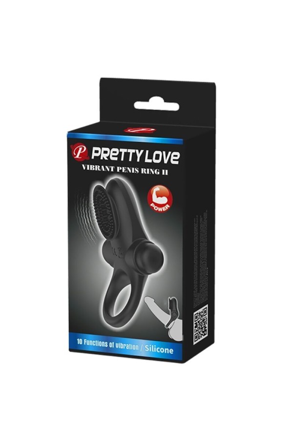 Vibratorring Ii für den Schwarzen Penis von Pretty Love Male kaufen | Fesselliebe