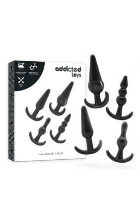 Set 4 Analplug von Addicted Toys kaufen | Fesselliebe