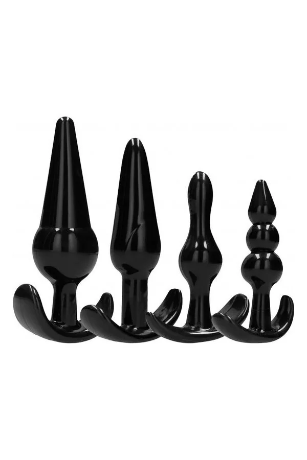 Set 4 Anal Plugs (5,75€ / Stck.) von Addicted Toys kaufen - Fesselliebe