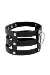 Handgefertigtes Halsband Vegan Kunstleder - Fetish von Coquette Accessories kaufen - Fesselliebe