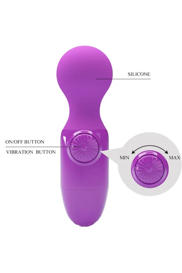 Lila Mini-Persönliches Massager von Pretty Love kaufen - Fesselliebe