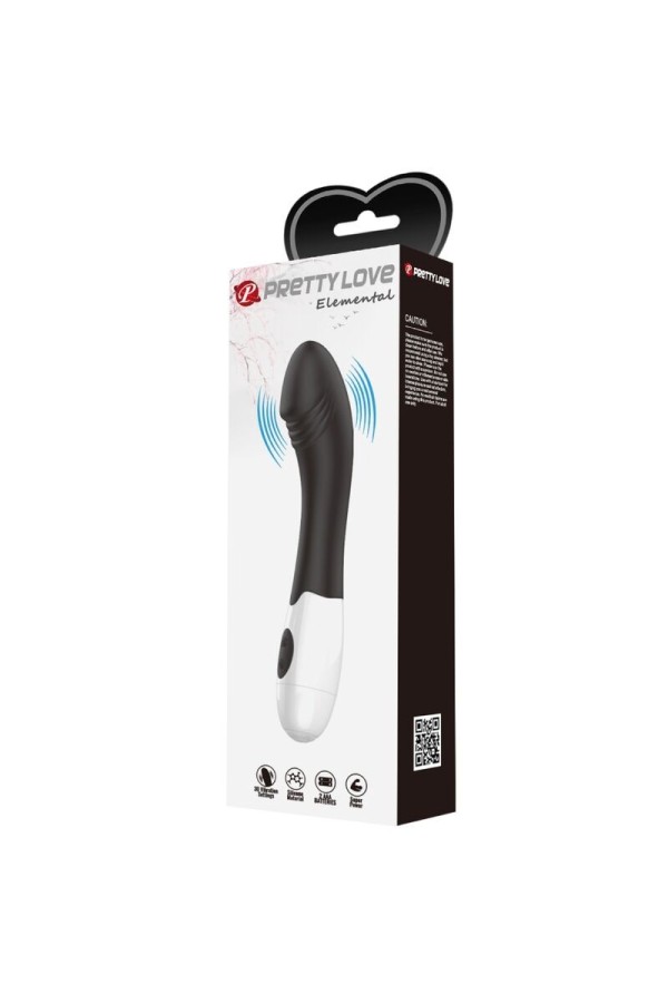 Elemental G-Spot Vibrator 30 Modi Schwarz von Pretty Love Flirtation kaufen | Fesselliebe