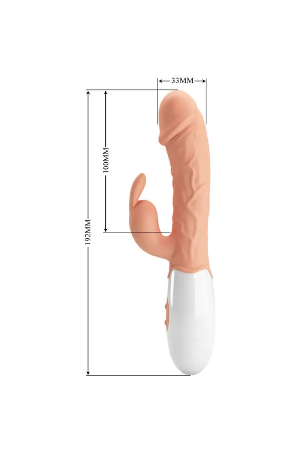 Osterhasen-Vibrator mit Stimulator von Pretty Love Flirtation kaufen - Fesselliebe