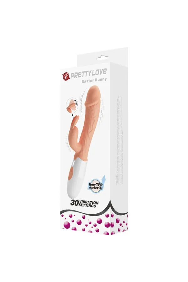 Osterhasen-Vibrator mit Stimulator von Pretty Love Flirtation kaufen - Fesselliebe