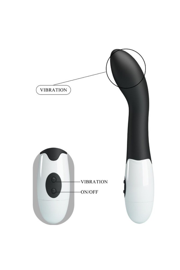 Bishop G-Spot Vibrator 30 Modi Schwarz von Pretty Love Flirtation kaufen | Fesselliebe