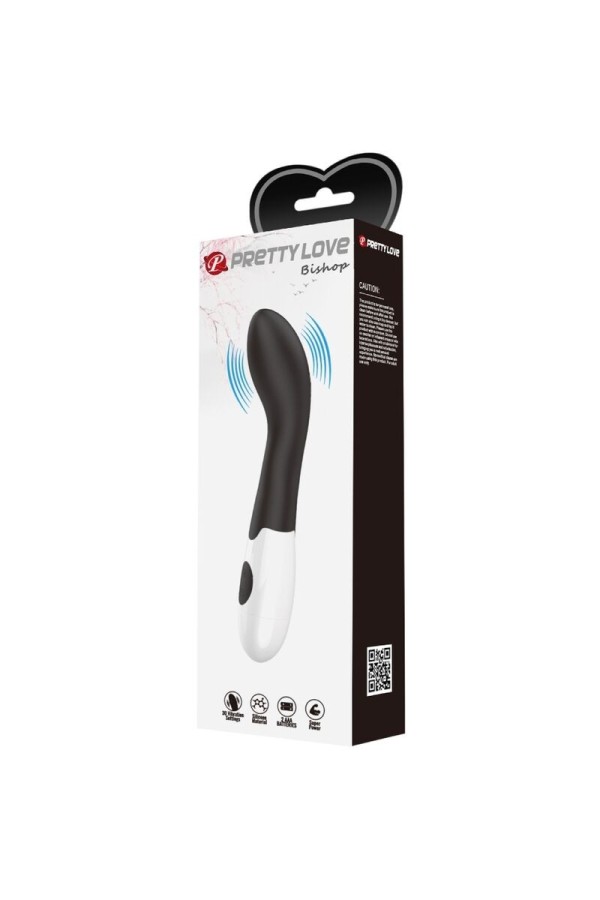Bishop G-Spot Vibrator 30 Modi Schwarz von Pretty Love Flirtation kaufen | Fesselliebe
