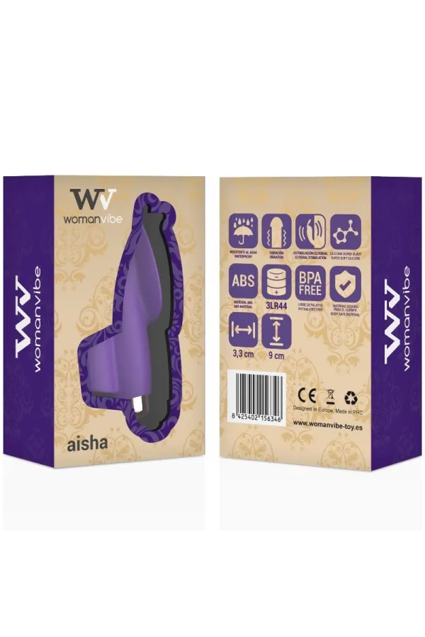 Aisha Silikon Stimulator Finger von Womanvibe kaufen - Fesselliebe