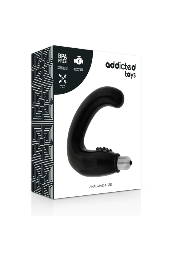 Anal Massagerät Schwarz von Addicted Toys kaufen - Fesselliebe