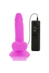 Flexibelr Vibrierender Dildo 17 Cm - Lila von Diversia kaufen - Fesselliebe