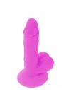 Flexibelr Vibrierender Dildo 17 Cm - Lila von Diversia kaufen - Fesselliebe