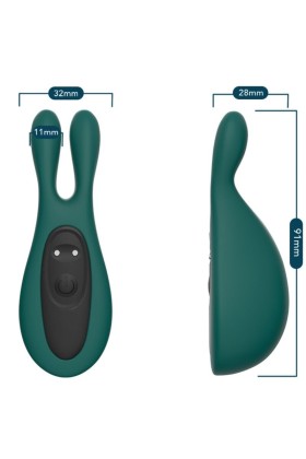 Stimulator & Vibrator Kaninchen Grün von Armony Stimulators kaufen | Fesselliebe