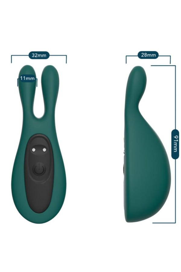 Stimulator & Vibrator Kaninchen Grün von Armony Stimulators kaufen | Fesselliebe