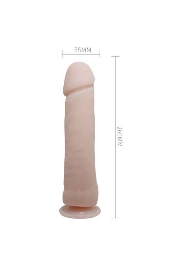 Gross Penis Realistisch und Vibrierender Dildo Hautfarben 26 Cm von Baile Vibrators kaufen - Fesselliebe