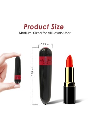 Rocket Vibrator Bullet mit Fernbedienung Schwarz von Armony Stimulators kaufen | Fesselliebe