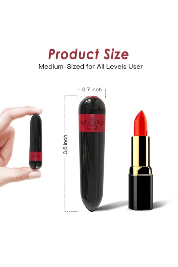 Rocket Vibrator Bullet mit Fernbedienung Schwarz von Armony Stimulators kaufen | Fesselliebe