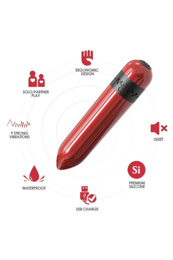 Raketenvibrator Bullet mit Fernbedienung Fuchsia von Armony Stimulators kaufen | Fesselliebe