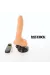 Realistischer Vibrator Fernsteuerbar Hautfarben 20cm von Basecock