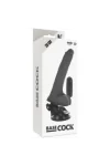 Realistischer Vibrator Fernsteuerbar Schwarz 20cm von Basecock kaufen - Fesselliebe