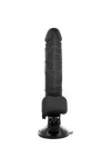 Realistischer Vibrator Fernsteuerbar Schwarz 18.5cm von Basecock kaufen - Fesselliebe