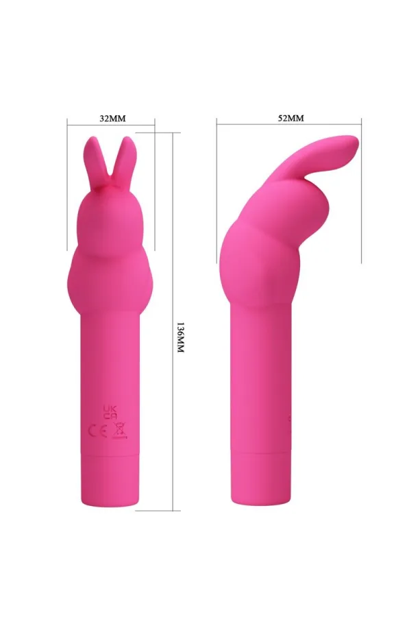 Gerardo Fuschia Rabbit Silikonvibrator von Pretty Love kaufen - Fesselliebe