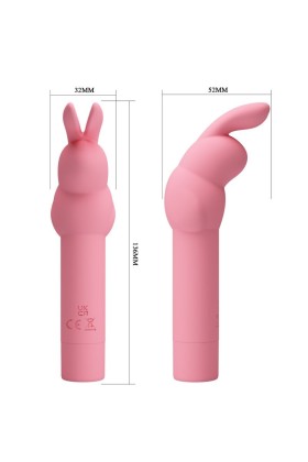 Gerardo Rosa Kaninchen-Vibrator aus Silikon von Pretty Love kaufen | Fesselliebe