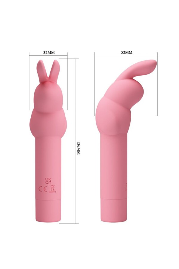 Gerardo Rosa Kaninchen-Vibrator aus Silikon von Pretty Love kaufen | Fesselliebe