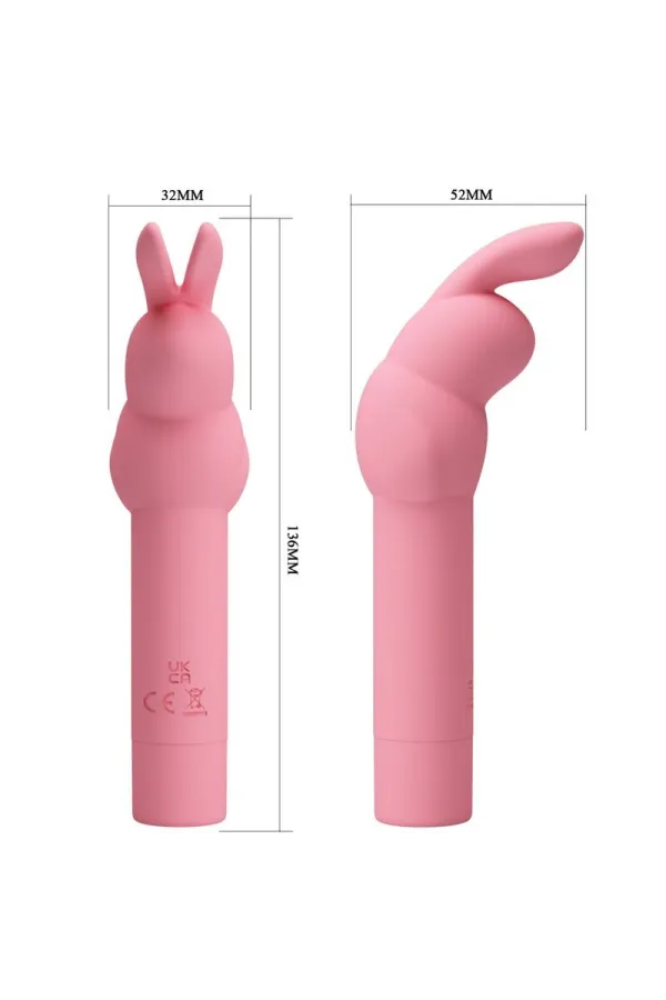 Gerardo Rosa Kaninchen-Vibrator aus Silikon von Pretty Love kaufen - Fesselliebe